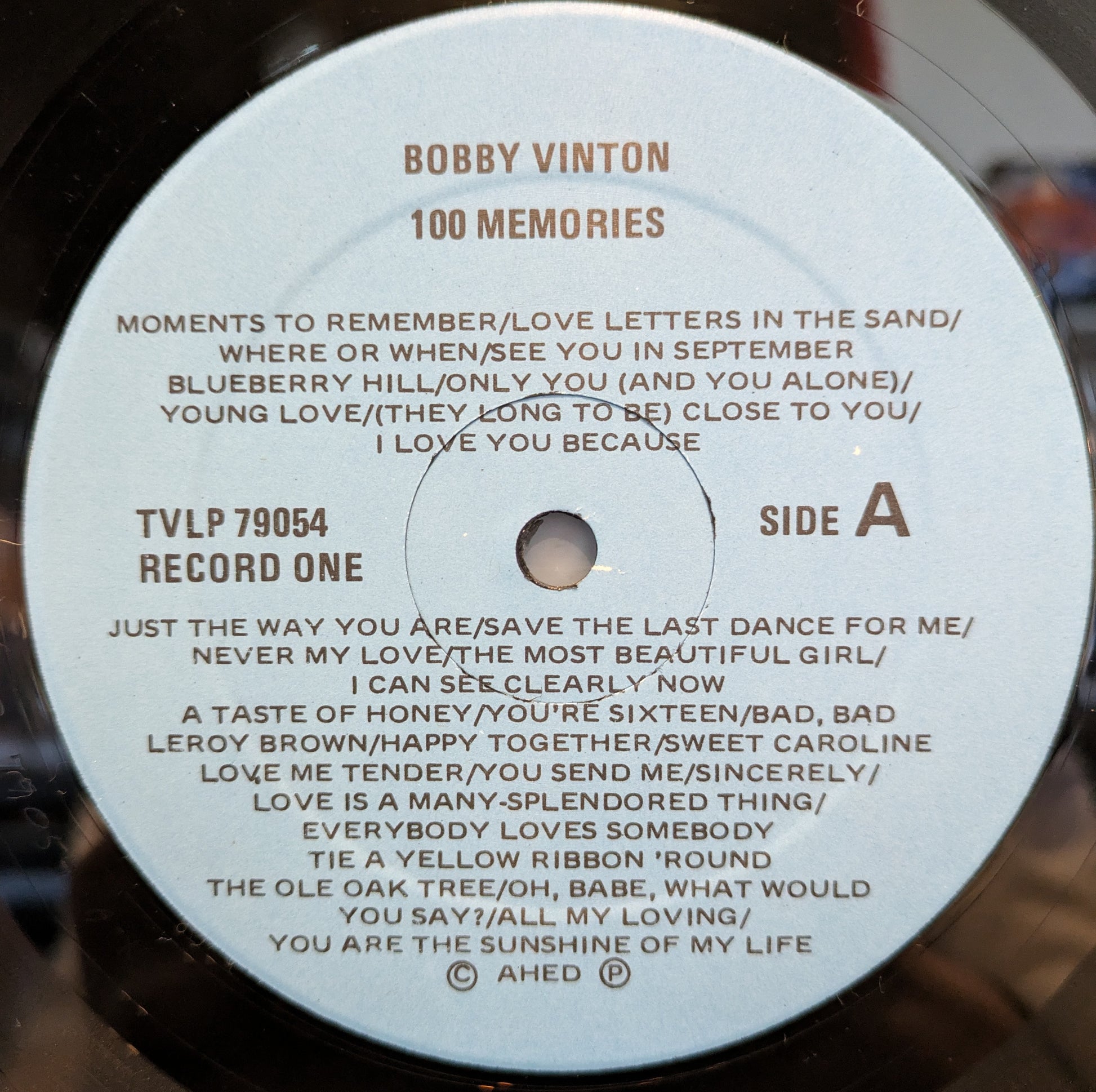 Bobby Vinton - 100 Memories *SHRINK* | Excellent (EX) Near Mint (NM) - POP / USED *EXCELLENT*