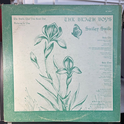 Smiley Smile (VINYL) | Excellent (EX) Very Good Plus (VG+) - POP / USED *EXCELLENT*