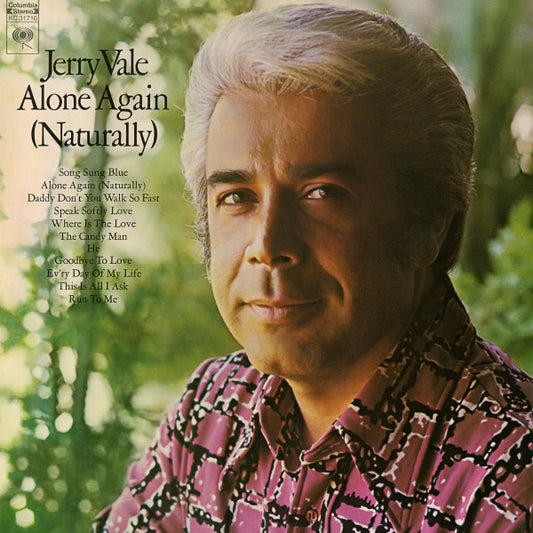 Jerry Vale - Alone Again (Naturally) *SHRINK* | Excellent (EX) Near Mint (NM) - POP / USED *EXCELLENT*