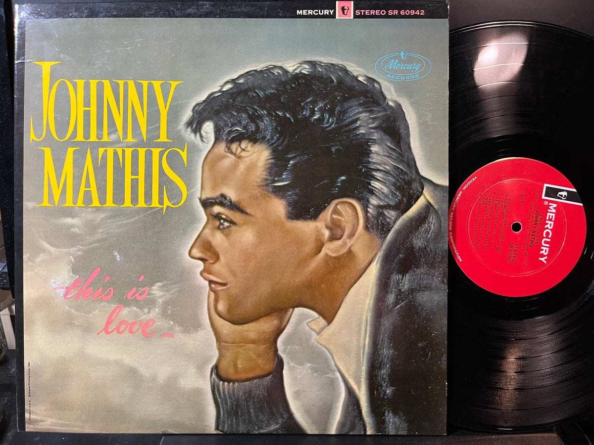 Johnny Mathis - This Is Love (VINYL LP MERCURY SR 60942 1964) | USED Excellent (EX) Near Mint (NM) - POP / USED *EXCELLENT*