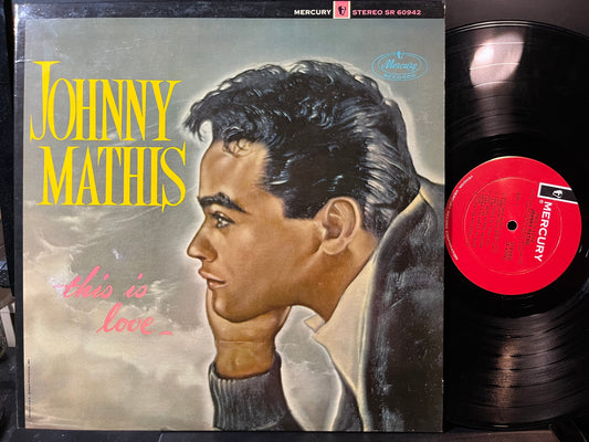 Johnny Mathis - This Is Love (VINYL LP MERCURY SR 60942 1964) | USED Excellent (EX) Near Mint (NM) - POP / USED *EXCELLENT*