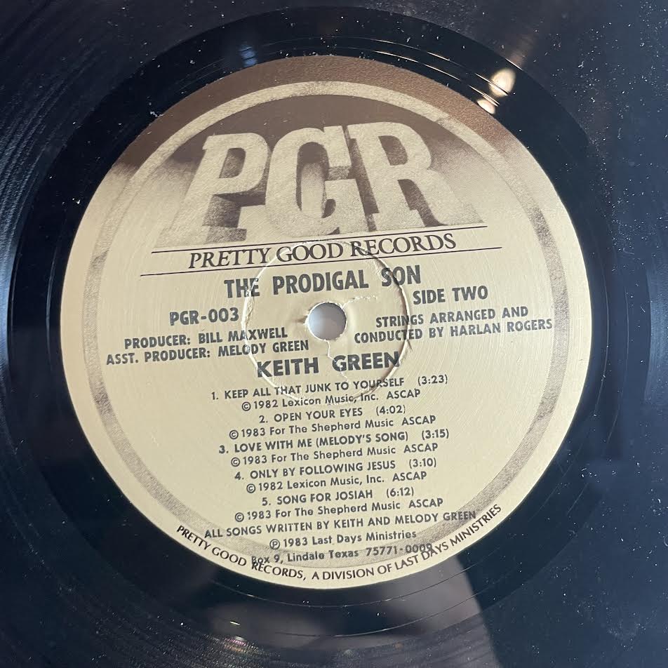 The Prodigal Son (VINYL) | Excellent (EX) Excellent (EX) - POP / USED *EXCELLENT*
