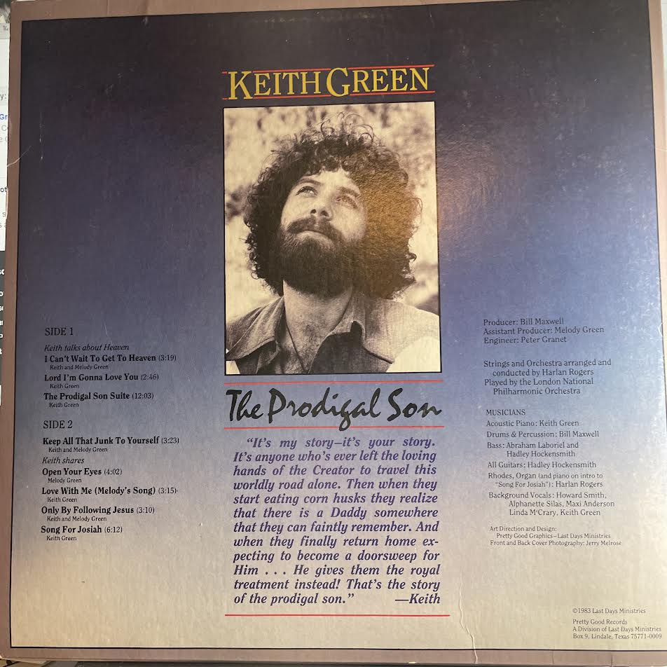 The Prodigal Son (VINYL) | Excellent (EX) Excellent (EX) - POP / USED *EXCELLENT*