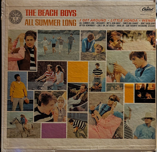 The Beach Boys All Summer Long *SCRANTON/MONO* LP Excellent (EX) Excellent (EX)