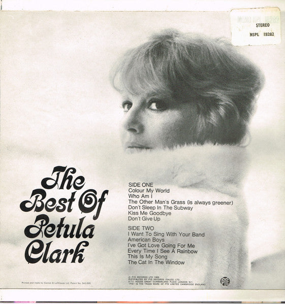 Petula Clark - The Best Of Petula Clark *UK* | Excellent (EX) Excellent (EX) - POP / USED *EXCELLENT*