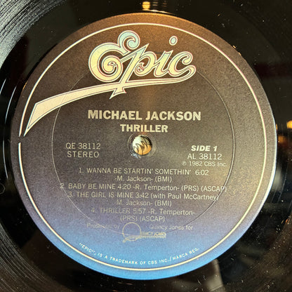 Thriller (VINYL) | Excellent (EX) Excellent (EX) - POP / USED *EXCELLENT*