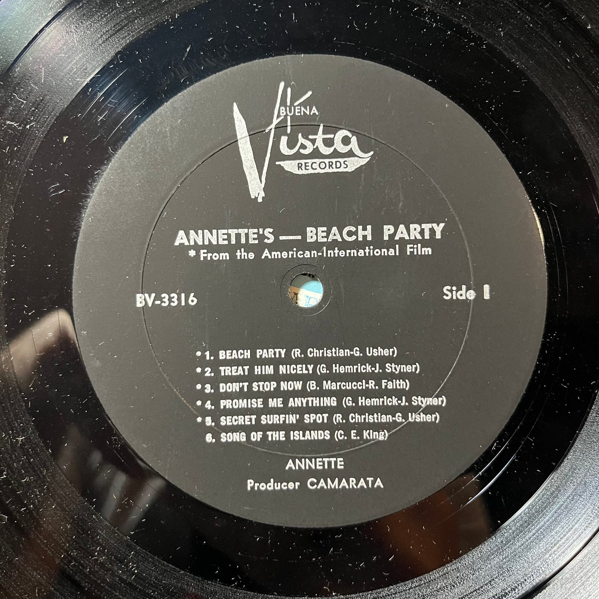 Annette - Annette's Beach Party (VINYL LP) | USED Excellent (EX) Excellent+ (EX+) - POP / USED *EXCELLENT*