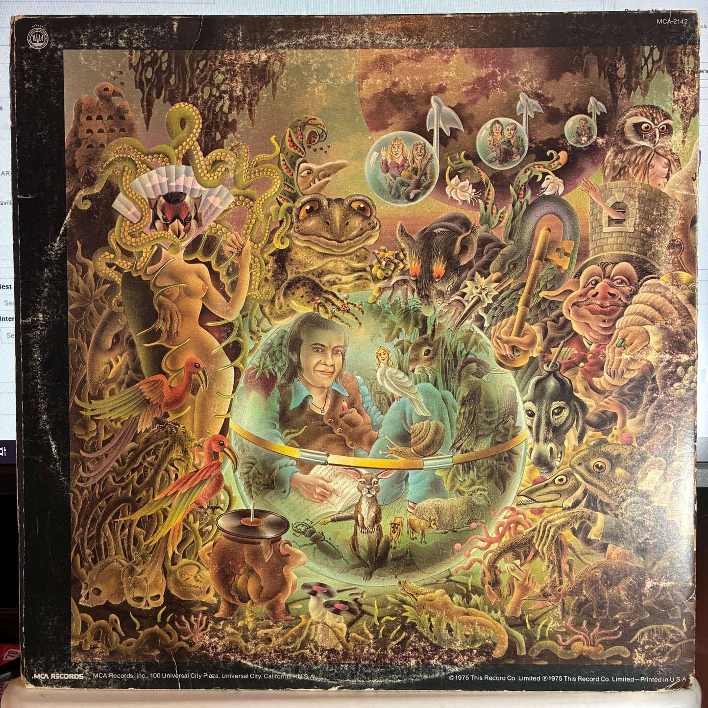 Captain Fantastic And The Brown Dirt Cowboy (VINYL) | Excellent (EX) Very Good Plus (VG+) - POP / USED *EXCELLENT*