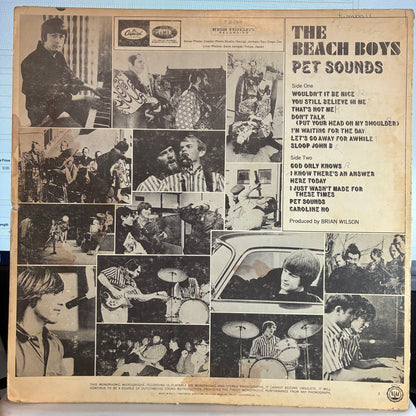 The Beach Boys - Pet Sounds (VINYL) | Good Plus (G+) Very Good (VG) - POP / USED *GOOD+*
