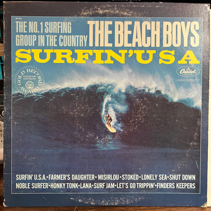 Surfin' USA (VINYL) | Near Mint- (NM-) Very Good Plus (VG+) - POP / USED *NEAR MINT-*