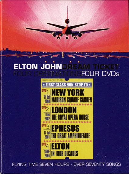Elton John - Dream Ticket: Four Destinations (4xDVD BOX) | - POP / USED *NEAR MINT-*