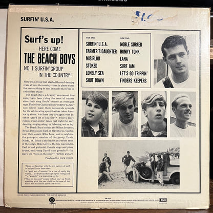 Surfin' USA (VINYL) | Near Mint- (NM-) Very Good Plus (VG+) - POP / USED *NEAR MINT-*