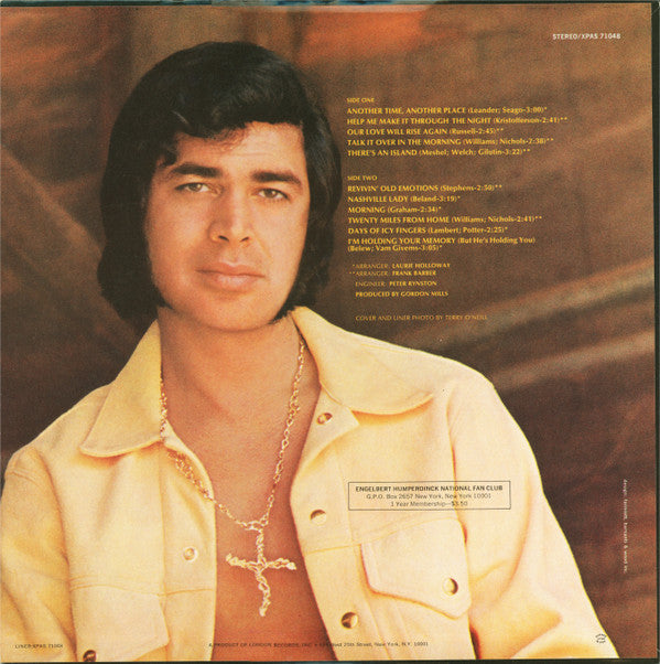 Engelbert Humperdinck - Another Time, Another Place *TERRE HAUTE* | Near Mint (NM) Near Mint (NM) - POP / USED *NEAR MINT*