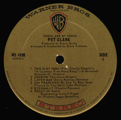 These Are My Songs | Near Mint (NM) Excellent (EX)