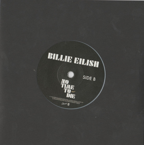No Time To Die (7") | Near Mint (NM) Near Mint (NM) - POP / USED *NEAR MINT*