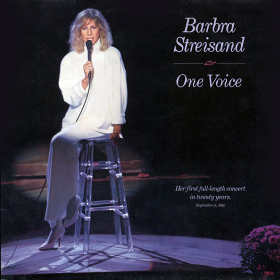 Barbra Streisand - One Voice (VINYL) | Near Mint (NM or M-) Excellent+ (EX+) - POP / USED *NEAR MINT*