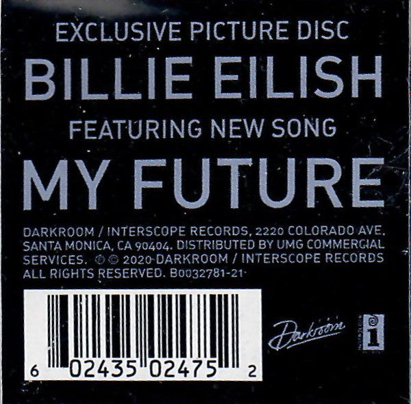 My Future (7") | Near Mint (NM) Near Mint (NM) - POP / USED *NEAR MINT*