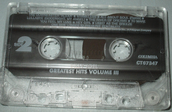 Billy Joel - Greatest Hits Collection Volume III *CASSETTE* | - POP / USED *NEAR MINT*