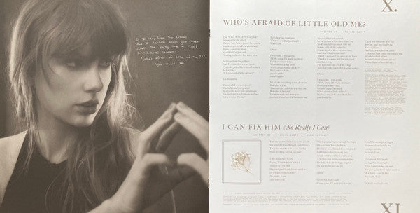 Taylor Swift - The Tortured Poets Department (2X LP) *Phantom Clear* | Near Mint (NM) Near Mint (NM) - POP / USED *NEAR MINT*