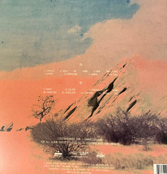 Halsey - Badlands (Decade Edition) (VINYL) *Desert Sunset Blue* | Excellent (EX) Near Mint (NM) - POP / USED *NEAR MINT*