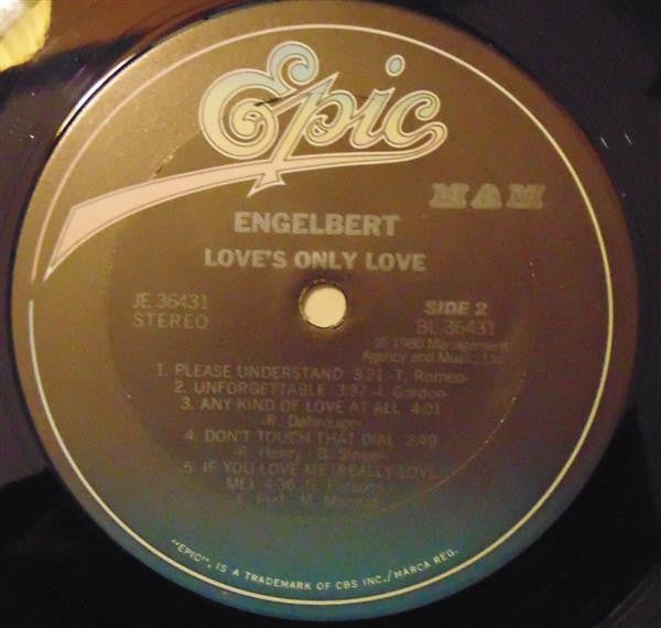 Engelbert Humperdinck - Love's Only Love *SHRINK* | Near Mint (NM) Near Mint (NM) - POP / USED *NEAR MINT*
