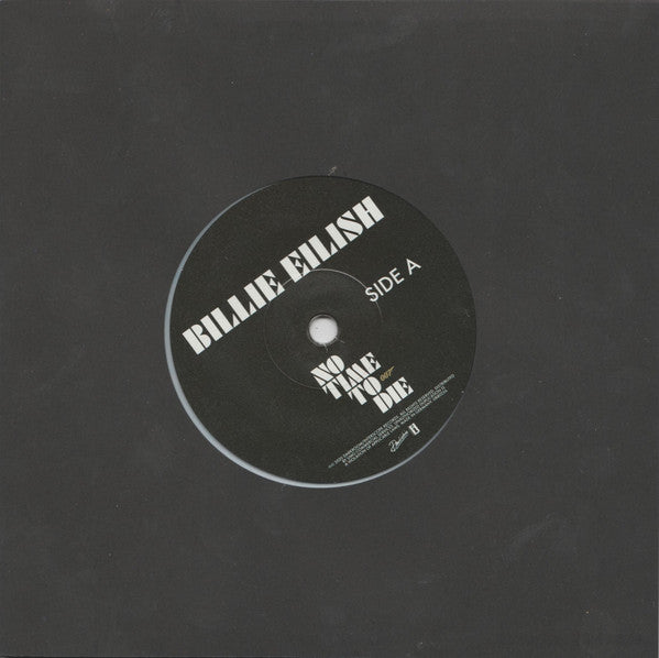 No Time To Die (7") | Near Mint (NM) Near Mint (NM) - POP / USED *NEAR MINT*