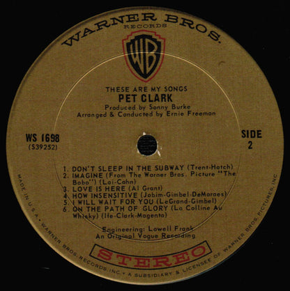 These Are My Songs | Near Mint (NM) Excellent (EX)