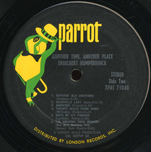 Engelbert Humperdinck - Another Time, Another Place *TERRE HAUTE* | Near Mint (NM) Near Mint (NM) - POP / USED *NEAR MINT*