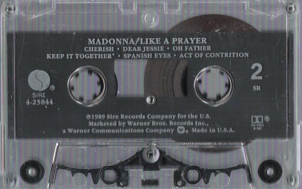 Madonna - Like A Prayer *CASSETTE* | Near Mint (NM) Near Mint (NM) - POP / USED *NEAR MINT*