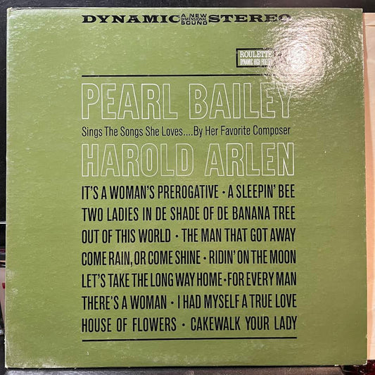 Pearl Bailey Sings The Songs She Loves.... By Her Favorite Composer Harold Arlen (VINYL) | Near Mint (NM) Near Mint (NM) - POP / USED *NEAR MINT*