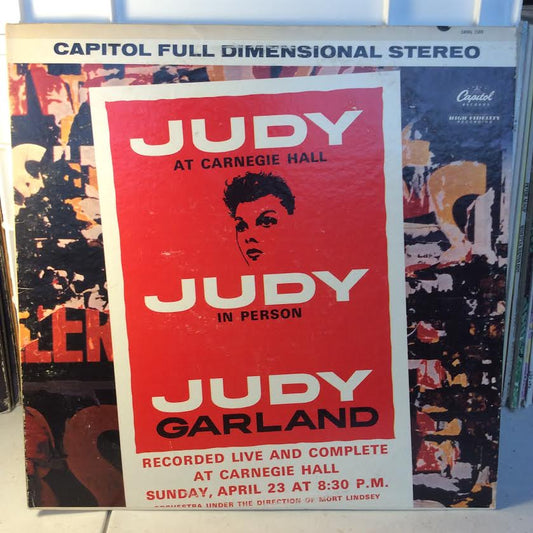Judy At Carnegie Hall - Judy In Person (VINYL) | Near Mint (NM or M-) Excellent (EX) - POP / USED *NEAR MINT*