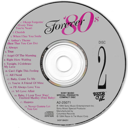 Forever '80s (2xCD) | Near Mint (NM) Near Mint (NM) - POP / USED *NEAR MINT*