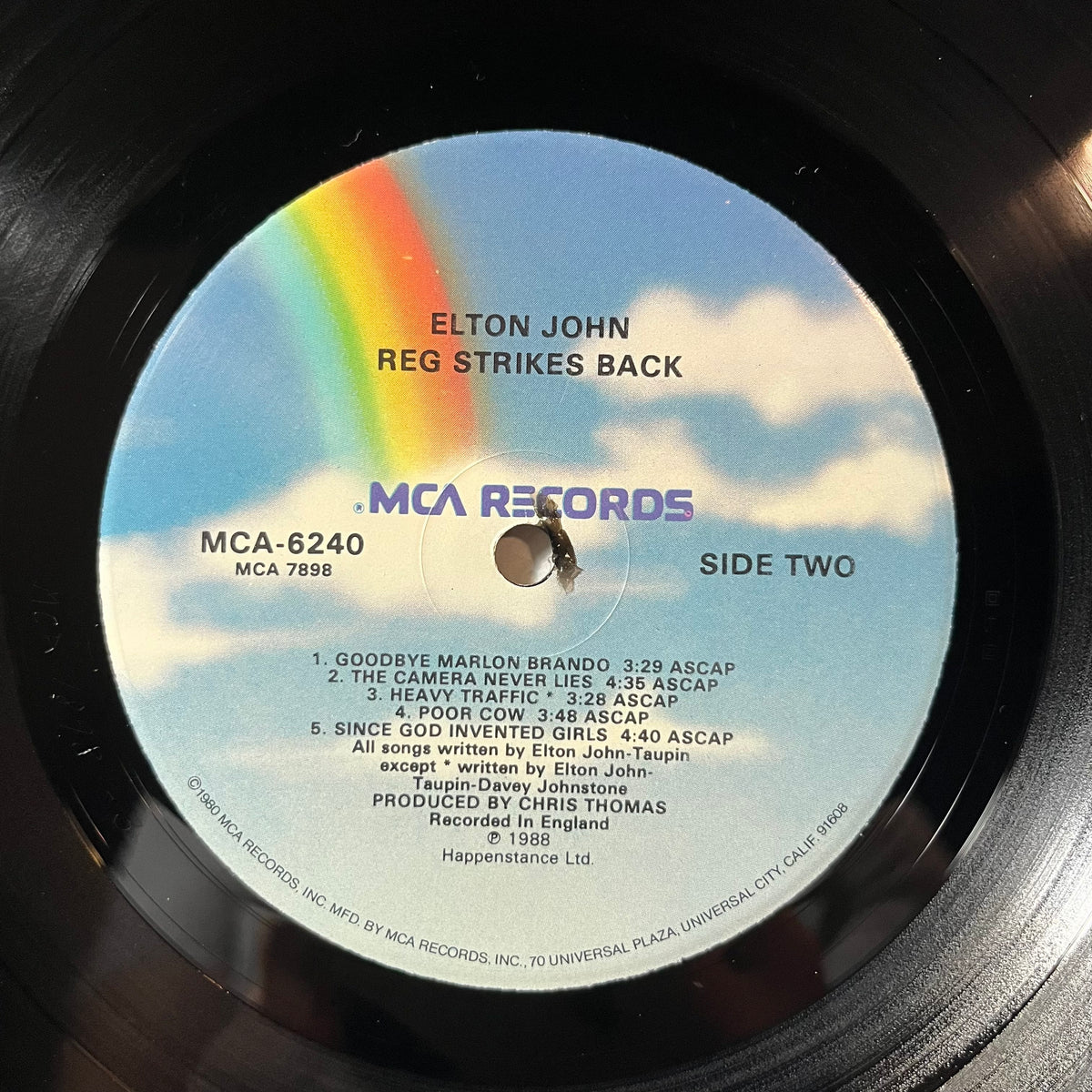 Elton John - Reg Strikes Back (VINYL LP) | USED Near Mint (NM or M-) Near Mint (NM or M-) - POP / USED *NEAR MINT*