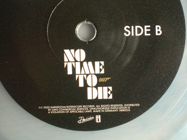 No Time To Die (7") | Near Mint (NM) Near Mint (NM) - POP / USED *NEAR MINT*