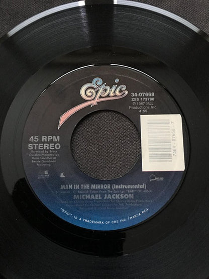 Man In The Mirror (7") | Near Mint (NM) Near Mint (NM) - POP / USED *NEAR MINT*