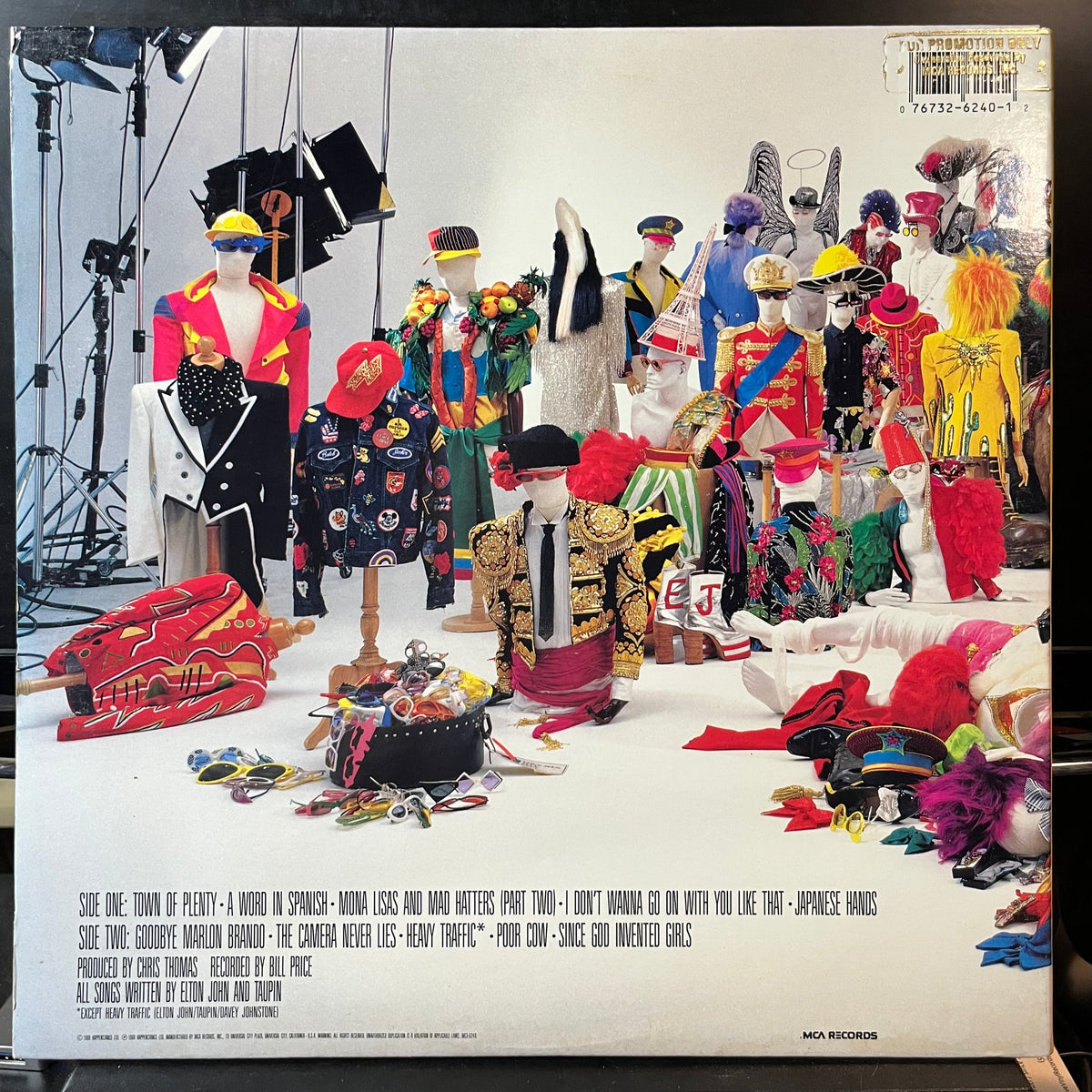 Elton John - Reg Strikes Back (VINYL LP) | USED Near Mint (NM or M-) Near Mint (NM or M-) - POP / USED *NEAR MINT*