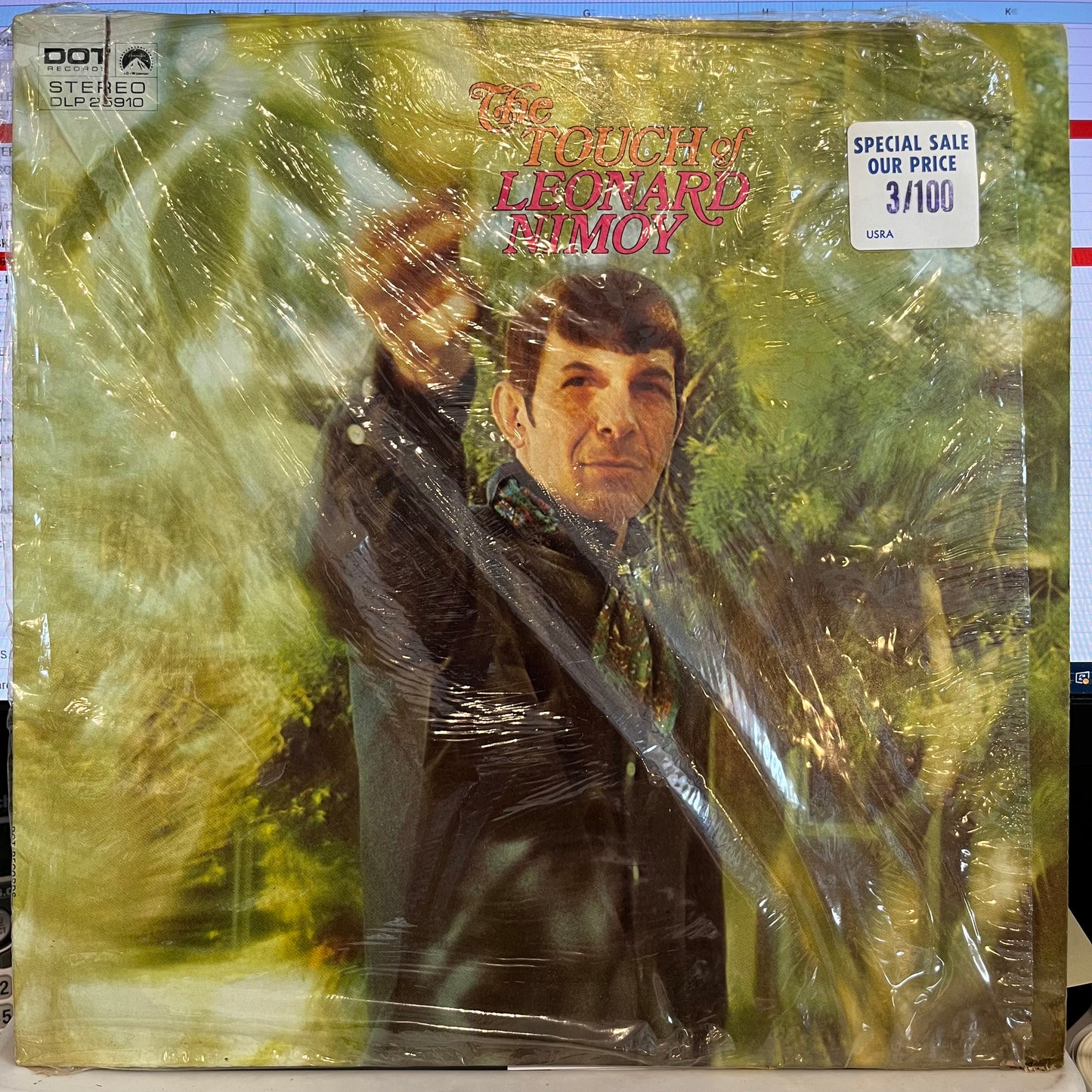 The Touch Of Leonard Nimoy *MONARCH / SHRINK* | Near Mint (NM) Excellent (EX)