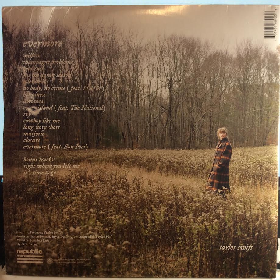 Evermore (2x OPAQUE RED VINYL) | Near Mint (NM or M-) Very Good (VG) - POP / USED *NEAR MINT*