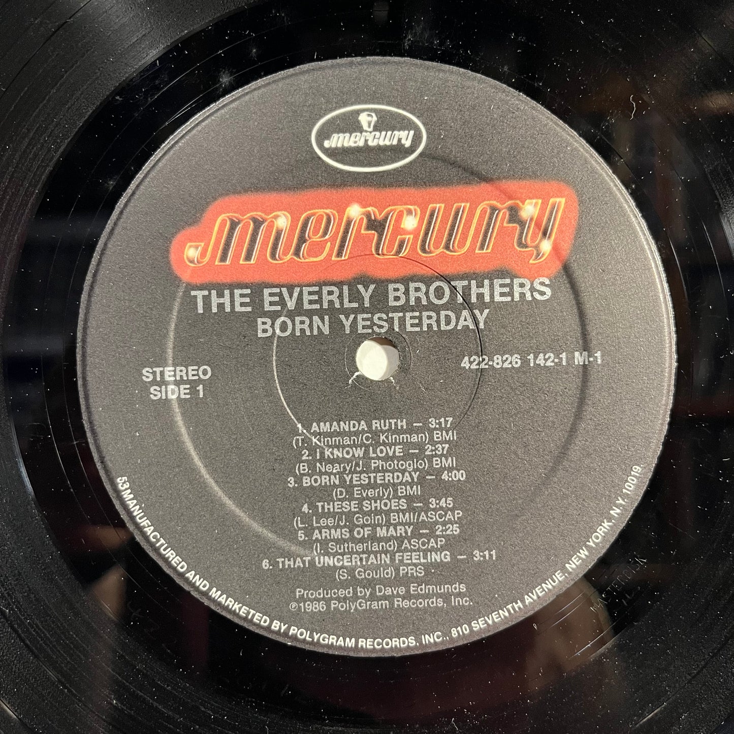 Everly Brothers - Born Yesterday *HRM* | Near Mint (NM) Excellent (EX) - POP / USED *NEAR MINT*
