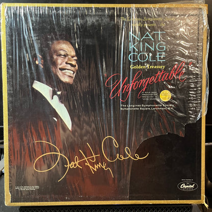 Nat King Cole - Nat King Cole Golden Treasury "Unforgettable" (VINYL BOX SET LONGINES SYMPHONETTE SOCIETY SY 5155 1966) | USED Near Mint (NM or M-) Excellent (EX) - POP / USED *NEAR MINT*