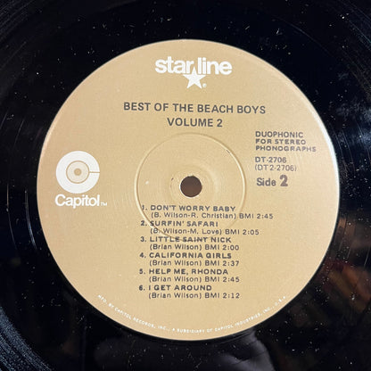 Best Of The Beach Boys, Vol. 2 (LP) | Near Mint (NM) Excellent (EX) - POP / USED *NEAR MINT*