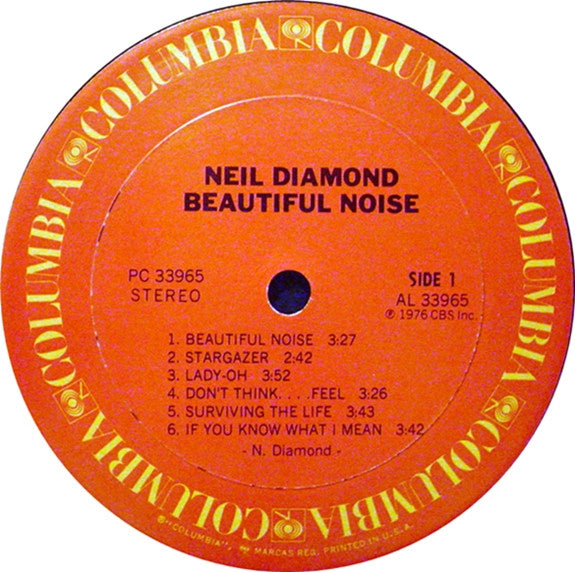 Neil Diamond - Beautiful Noise | Near Mint (NM) Excellent (EX) - POP / USED *NEAR MINT*