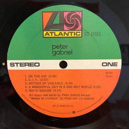 Peter Gabriel - Peter Gabriel *PRESWELL PROMO* | Near Mint (NM) Near Mint (NM) - POP / USED *NEAR MINT*