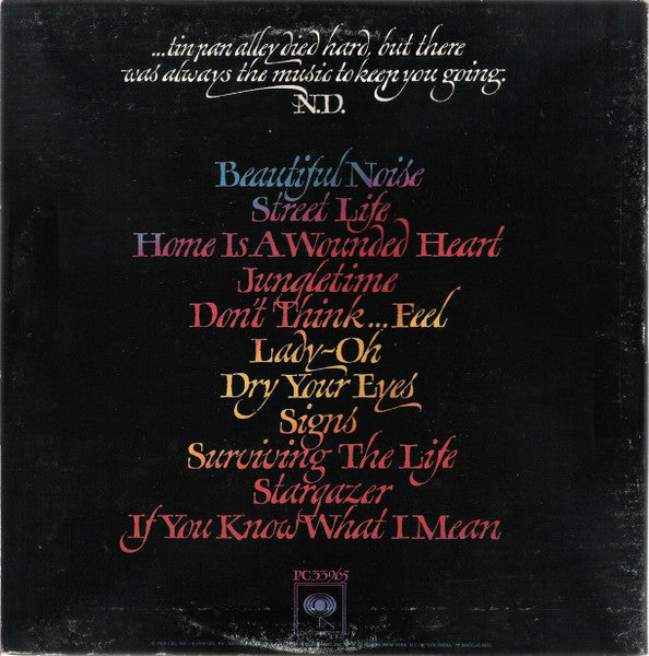 Neil Diamond - Beautiful Noise | Near Mint (NM) Excellent (EX) - POP / USED *NEAR MINT*