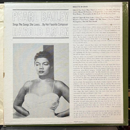 Pearl Bailey Sings The Songs She Loves.... By Her Favorite Composer Harold Arlen (VINYL) | Near Mint (NM) Near Mint (NM) - POP / USED *NEAR MINT*