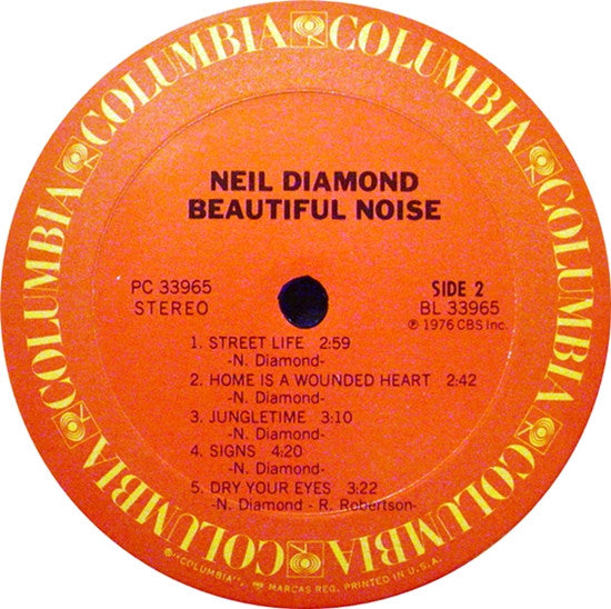 Neil Diamond - Beautiful Noise | Near Mint (NM) Excellent (EX) - POP / USED *NEAR MINT*