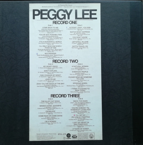 Peggy Lee - Peggy Lee *BOX* | Near Mint (NM) Excellent (EX) - POP / USED *NEAR MINT*