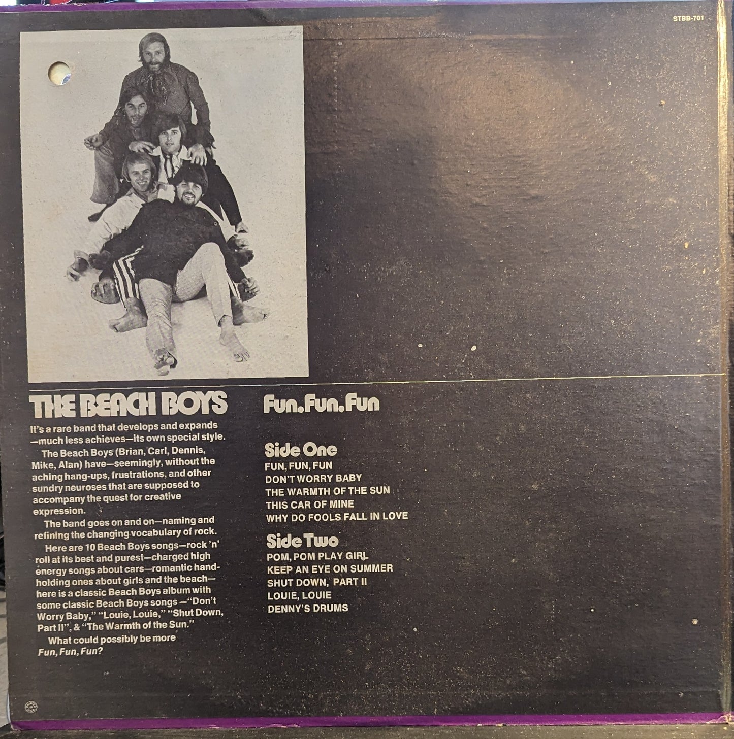The Beach Boys - Fun, Fun, Fun *WINCHESTER* | Near Mint (NM) Very Good Plus (VG+) - POP / USED *NEAR MINT*