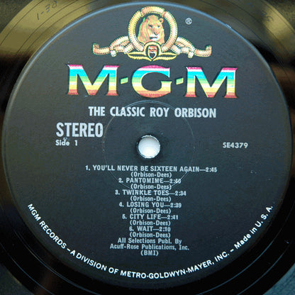Roy Orbison - The Classic Roy Orbison *MGM* | Near Mint (NM) Excellent (EX) - POP / USED *NEAR MINT*