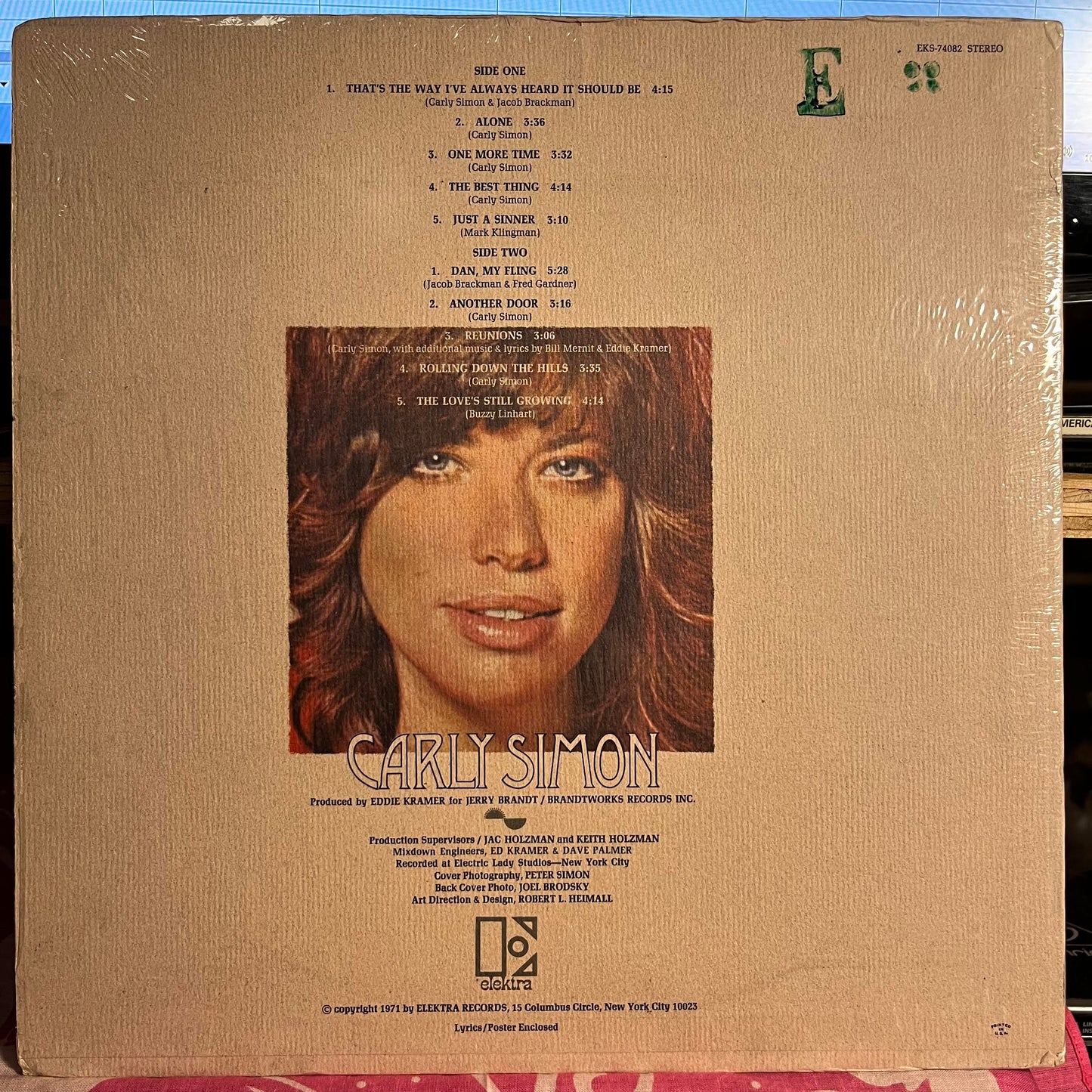 Carly Simon *PITMAN/SHRINK* | Near Mint (NM) Near Mint (NM)